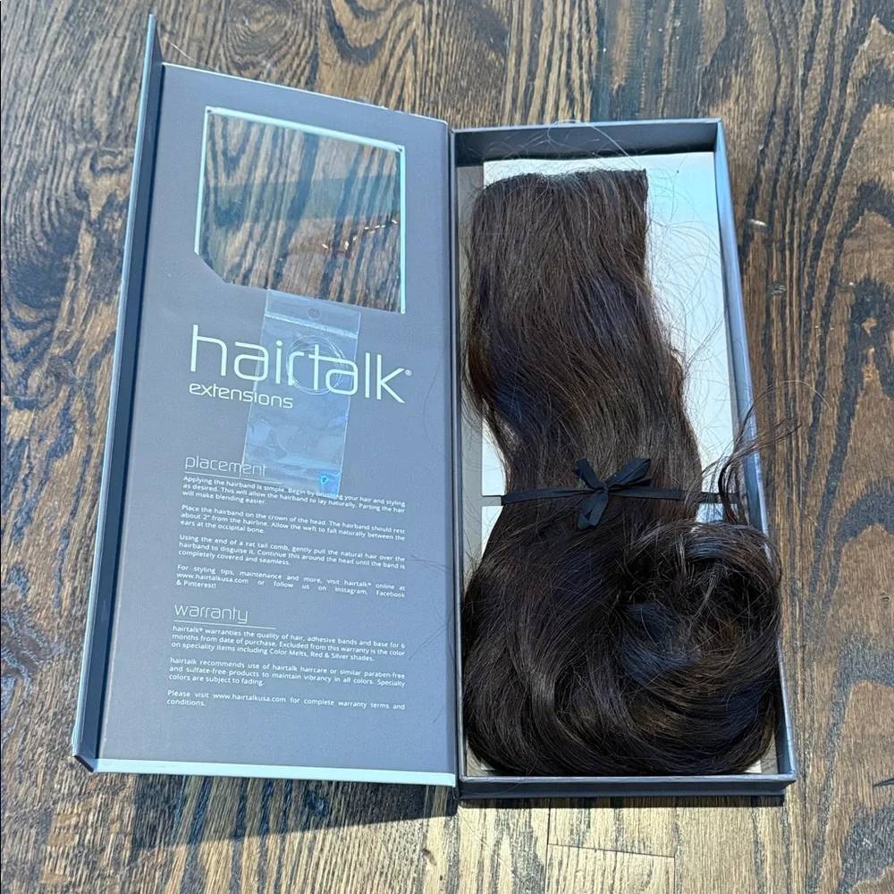 Extensions Hairband - Brown - Picture 1 of 6